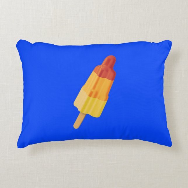 Ice Rocket Accent Pillow (Front)