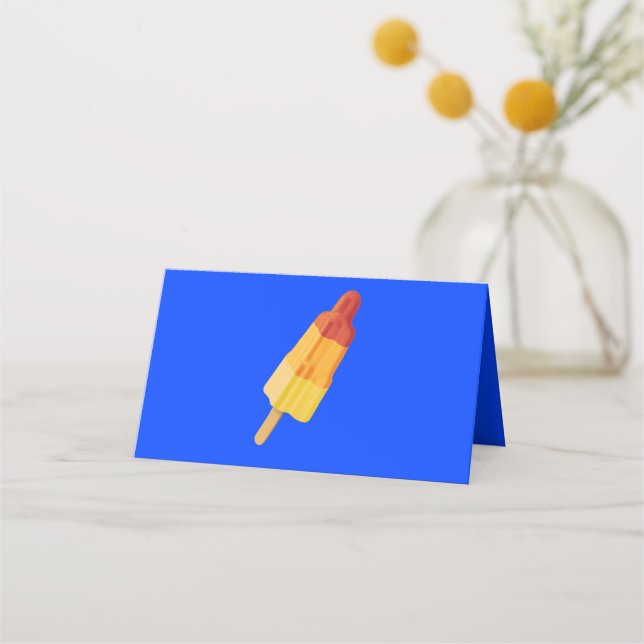 Ice Rocket Place Card (Front)