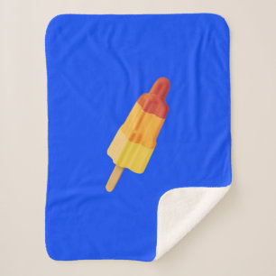 Ice Rocket Sherpa Blanket