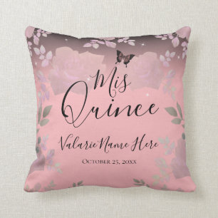 Ice Rose Fancy Rose Mis Quince Pink Jeu Oreiller