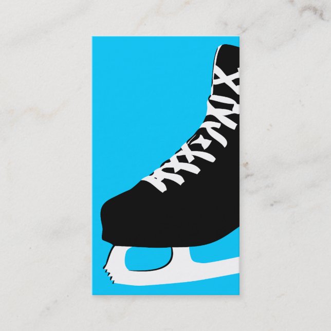 ice skate business card (Front)