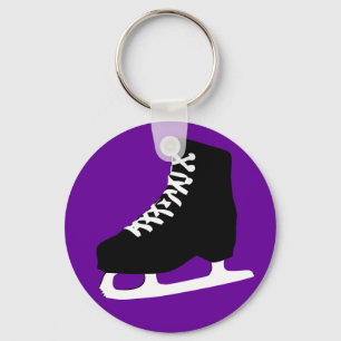 ice skate keychain