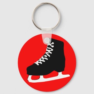 ice skate keychain