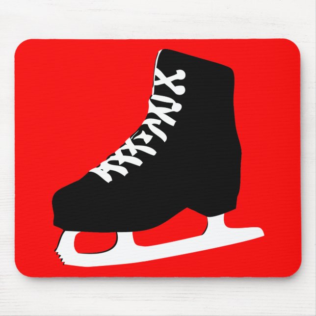 ice skate mouse pad (Front)
