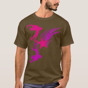 Ice Skater Silhouette T-Shirt