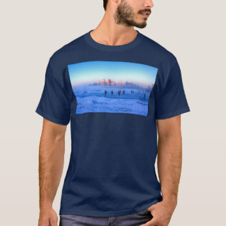 Ice Skaters In Front Of A Castle T-Shirt