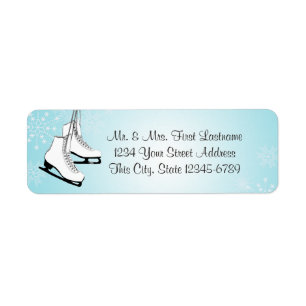 Ice Skates and Snowflakes