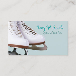 Ice Skates Business Card