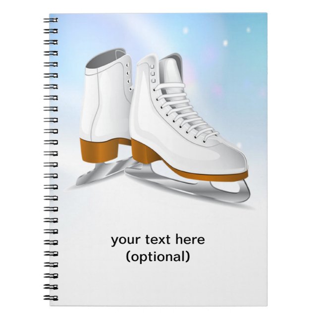 Ice Skates Notebook (Front)