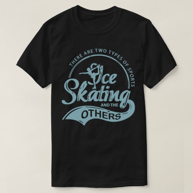 Ice Skating 52 T-Shirt (Design Front)