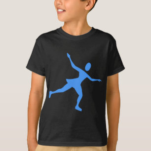 Ice Skating - Baby Blue T-Shirt