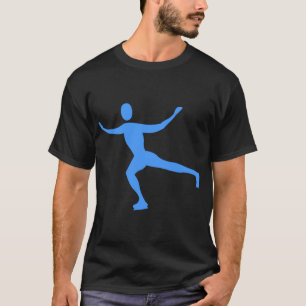 Ice Skating - Baby Blue T-Shirt