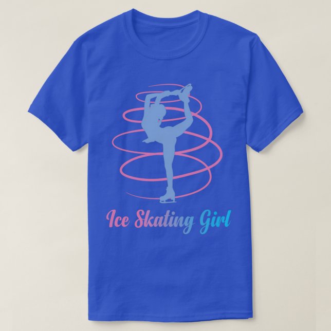 Ice Skating Dance Figure Turn 360 Degrees 1 T-Shirt (Design Front)