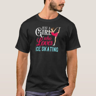 Ice Skating Figure Skater Shoes Trainer Skates T-Shirt