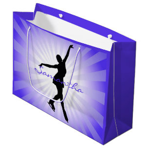 Ice Skating Figure Skating Design Gift Bag
