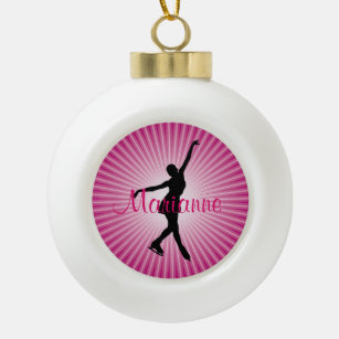 Ice Skating Figure Skating Personalized Ornament