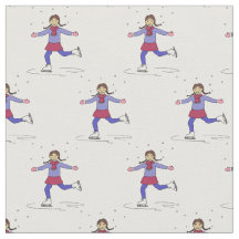 Ice Skating Girl Figure Skater