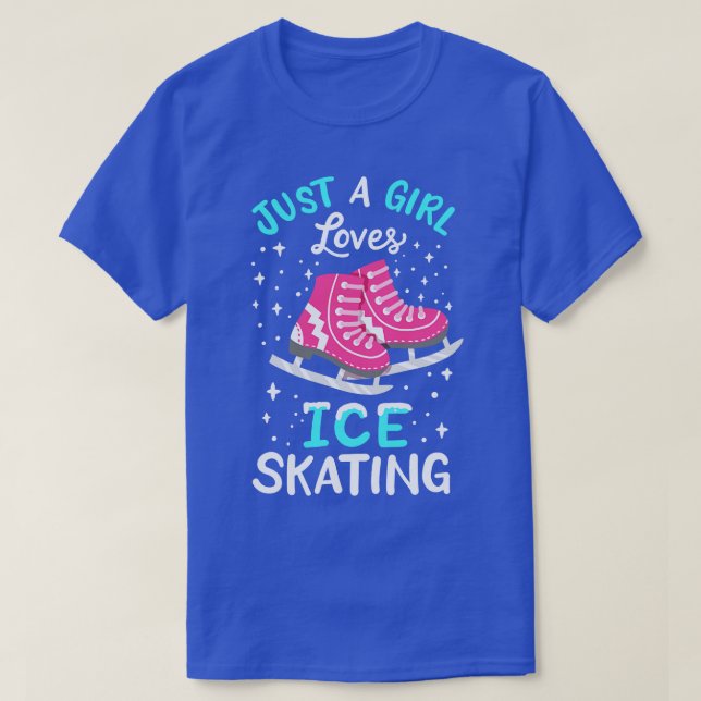 Ice Skating Ice Skater 2 T-Shirt (Design Front)