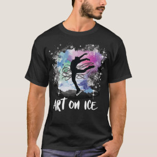 Ice Skating Ice Skater Figure Skating Speed Skatin T-Shirt