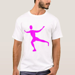 Ice Skating - Magenta T-Shirt