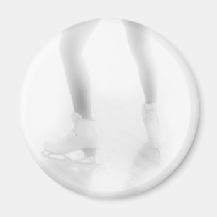 Ice skating magnet