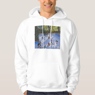 Ice skating Natural History Museum 2014 Hoodie