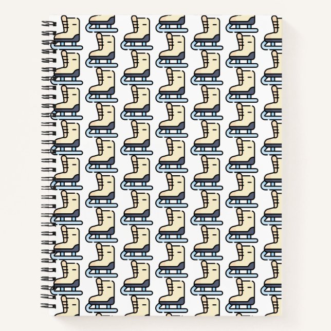 ice skating notebook (Front)