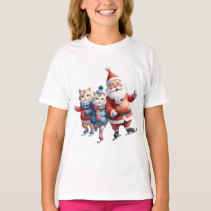 Ice Skating on a Frozen Pond T-Shirt