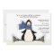 Ice Skating Party Blue Invitation