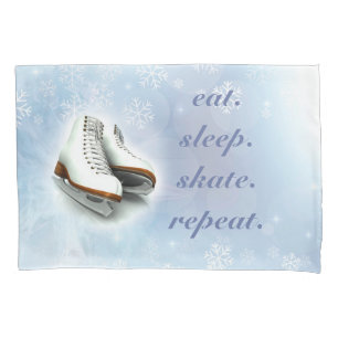 Ice Skating pillow case