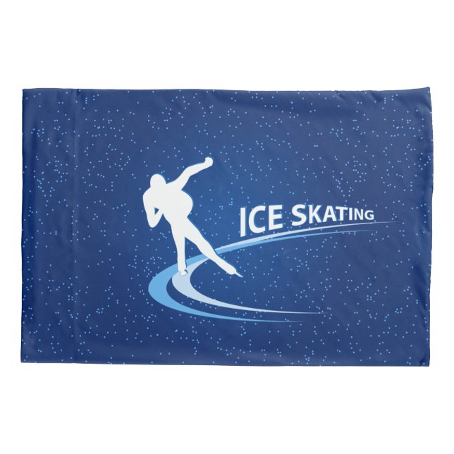 Ice Skating Pillowcase (Back)