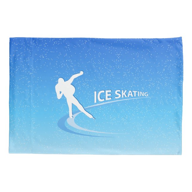 Ice Skating Pillowcase (Back)