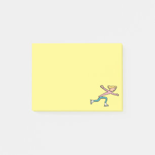 Ice Skating Post-it Notes