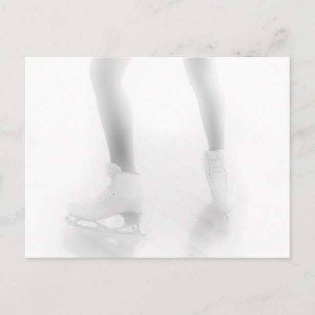 Ice skating postcard (Front)