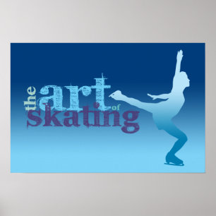 Ice Skating Poster