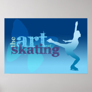 Ice Skating Poster