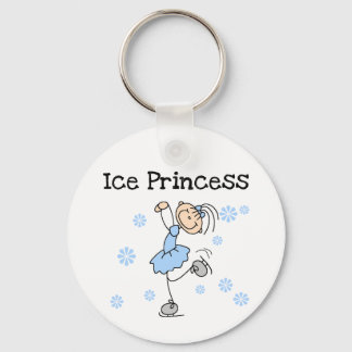 Ice Skating Princess Keychain