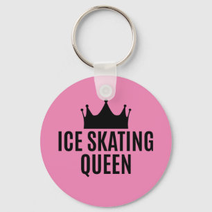 Ice Skating Queen - Ice Skating  Keychain