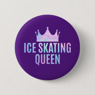 Ice Skating Queen - Ice Skating Lovers 2 Inch Round Button