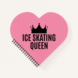 Ice Skating Queen - Ice Skating  Notebook