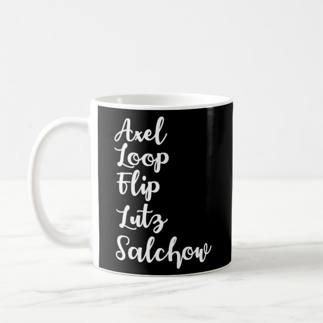 Ice Skating Skater Figure Skating Sport Coffee Mug (Left)