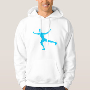 Ice Skating - Sky Blue Hoodie