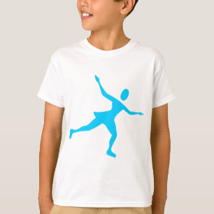 Ice Skating - Sky Blue T-Shirt