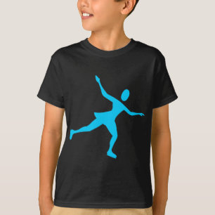 Ice Skating - Sky Blue T-Shirt