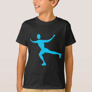 Ice Skating - Sky Blue T-Shirt