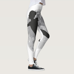 Ice Skating Womens Art Leggings