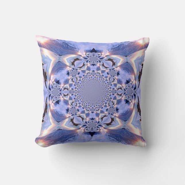 Ice Slide Mountain Pillow (Front)