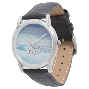Ice & Snow   Adelie Penguins Antarctica Watch
