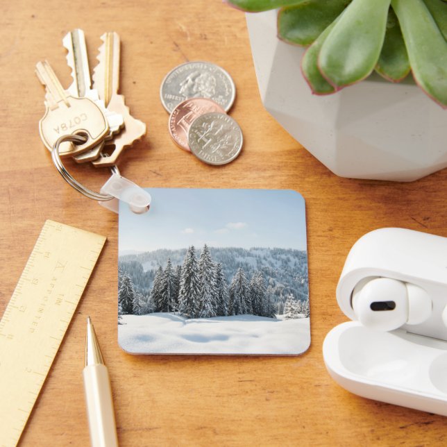 Ice & Snow | Allgäu Bavaria Germany Keychain (Desk)