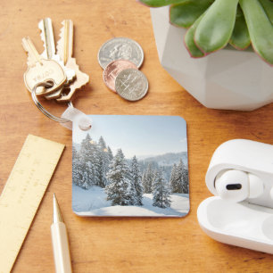 Ice & Snow Allgäu Bavaria Southern Germany Keychain